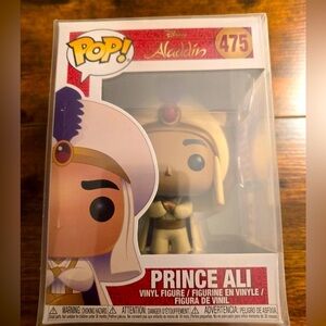 Funko Pop! Disney Aladdin Prince Ali #475 In Protector NEW